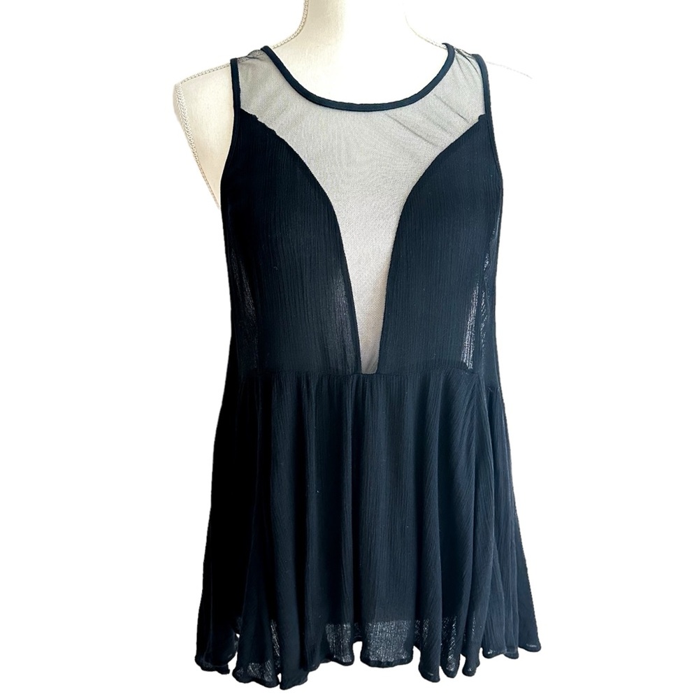 Mustard Seed Black Top Size Large